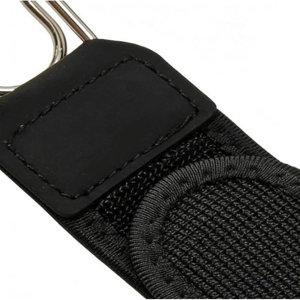 Buckle Less Belt Pairs · Pack of 2 — Black
