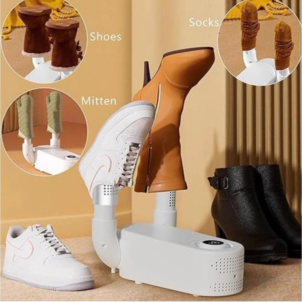 Electric Shoe Dryer — White