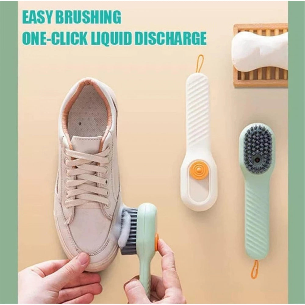 Soap Dispensing Cleaning Brushs · Pack of 3