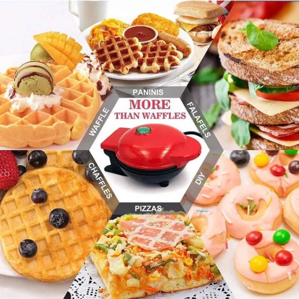 Waffle Maker — Red