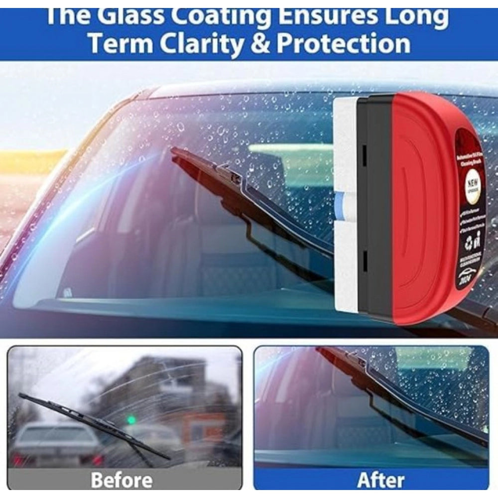 Automotive Oil Film Cleaning Brushs · Pack of 3 — Red-Black