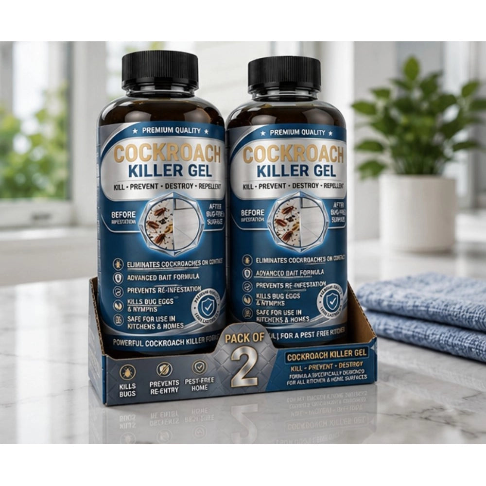 Cockroach Killer Gel Bottles 100 mls · Pack of 2