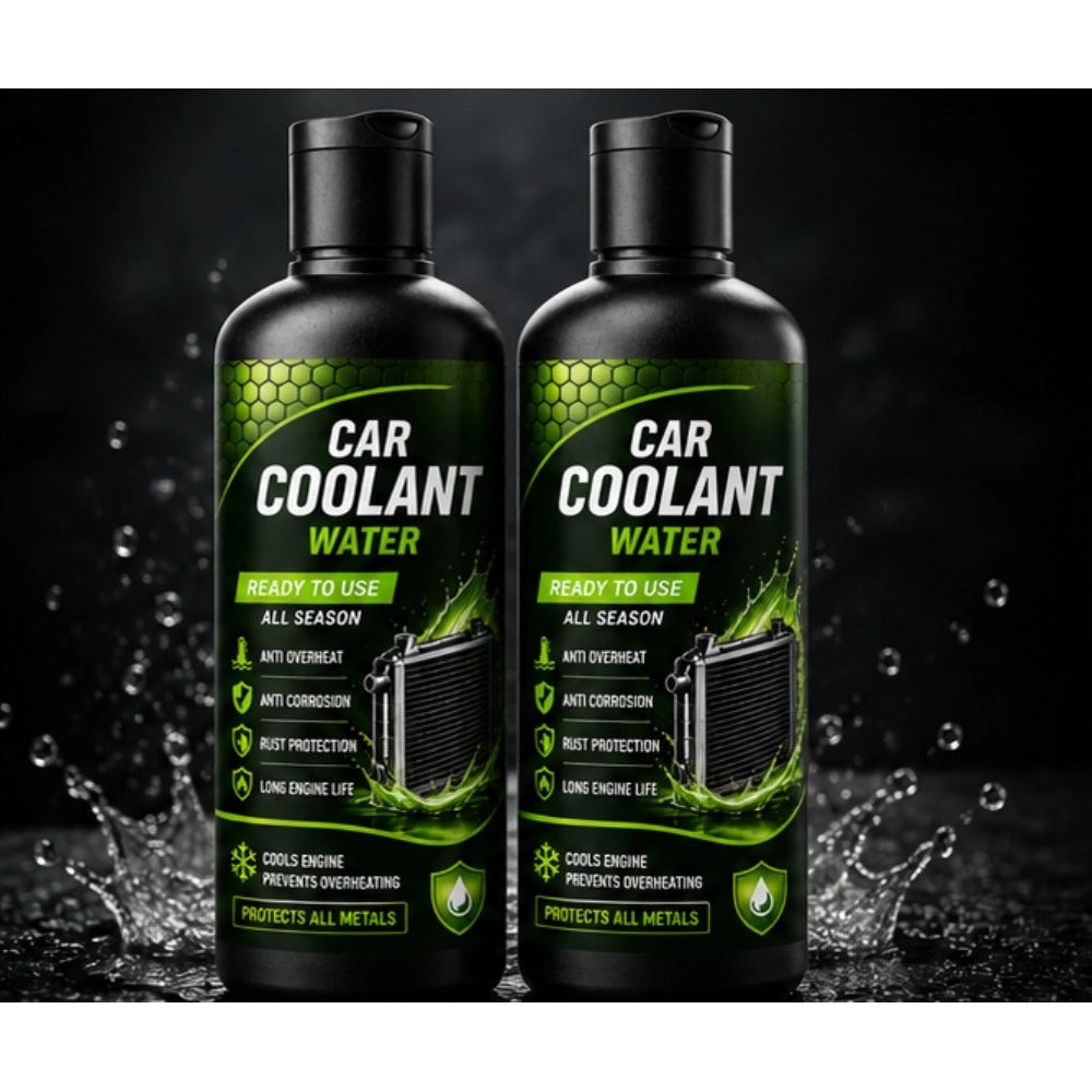 Car Coolant Water Liquid Flip Top Cap Bottles 100S · Pack of 2