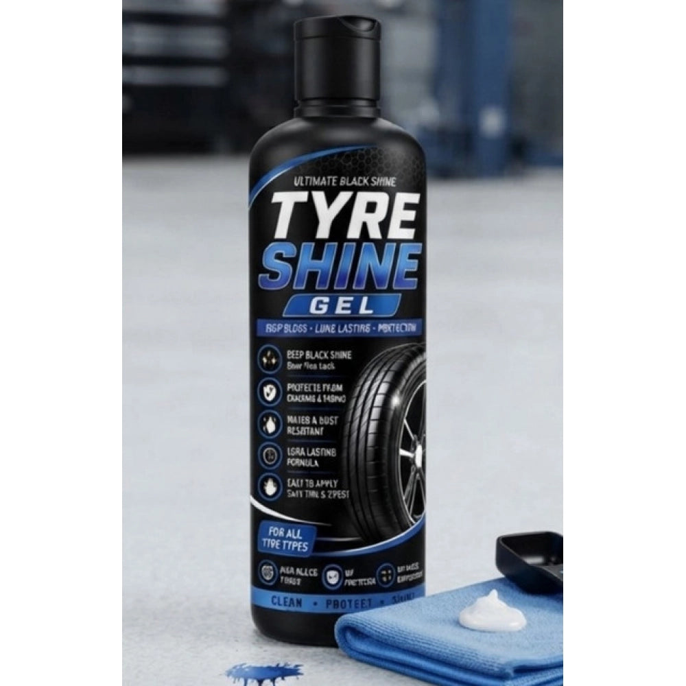 Tyre Shine Gel Flip Top Cap Bottles 100 mls · Pack of 2