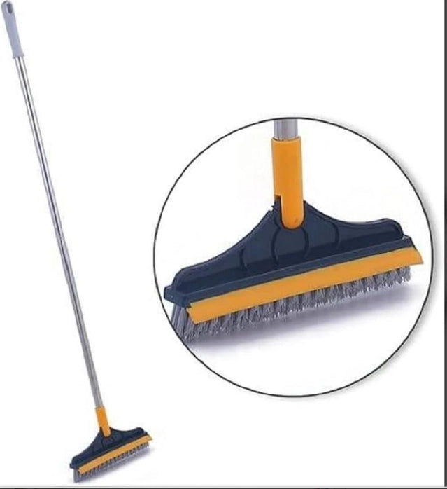 2 in1 Floor Scrub Cleaning Brush Wiper · Pack of 2