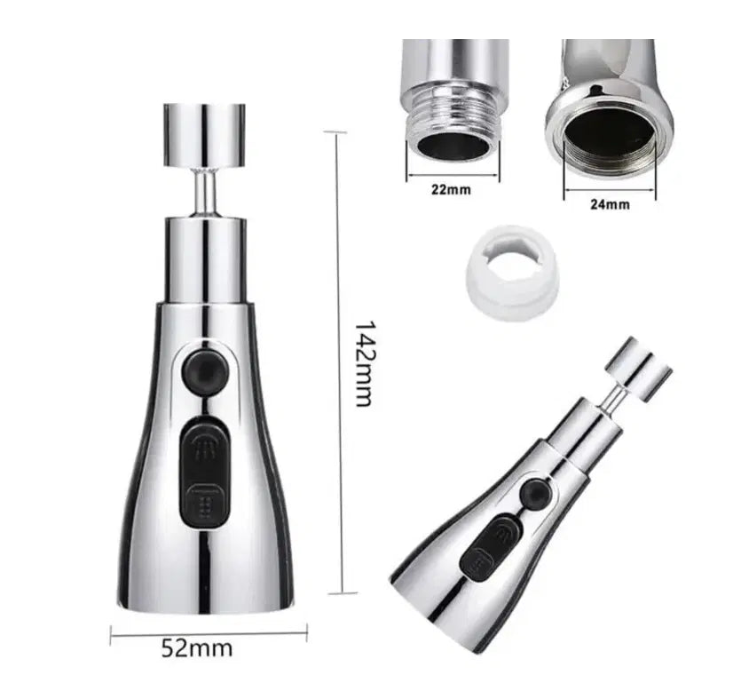 360° Rotating Faucet Extension Nozzle · Pack of 1