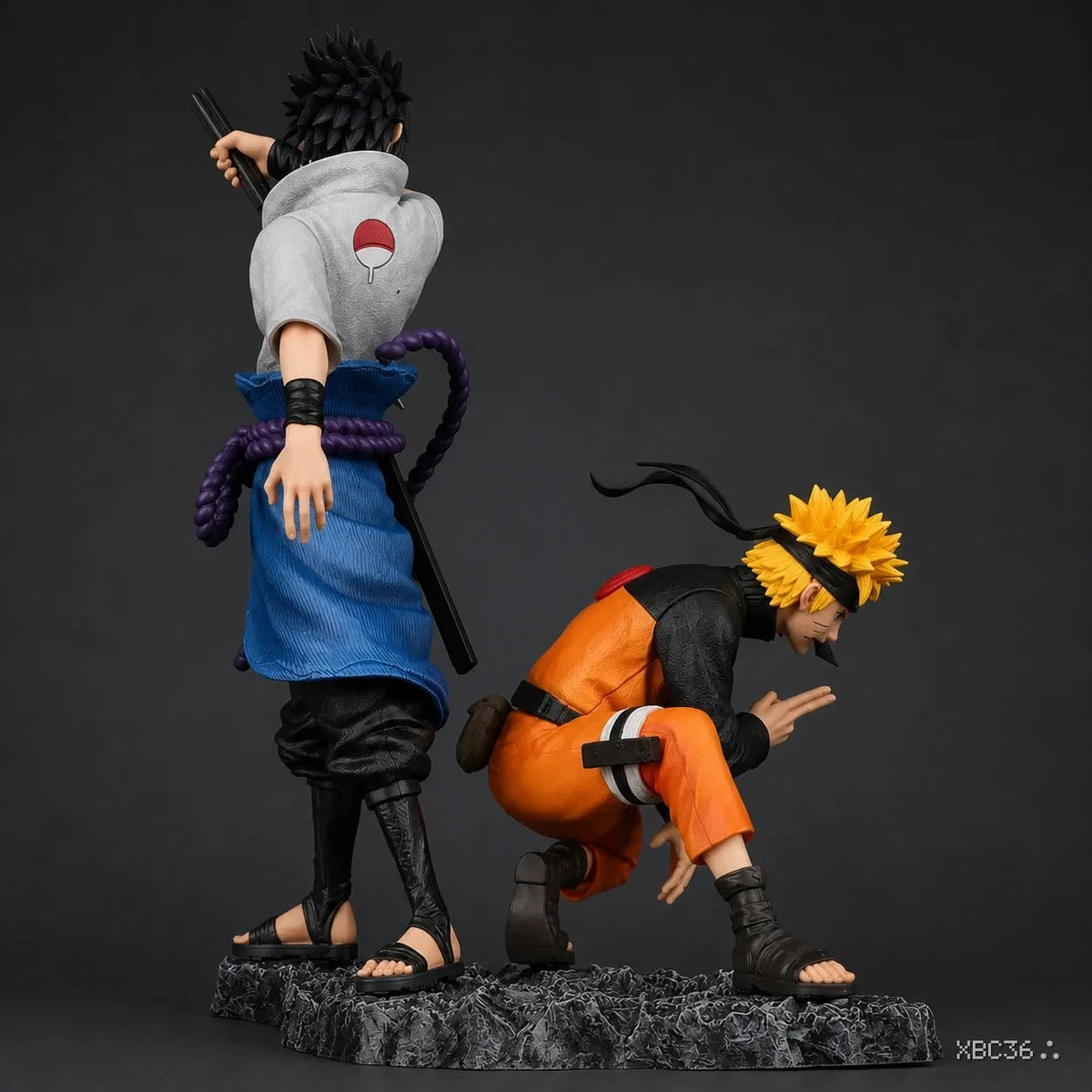 Naruto & Sasuke “Rivals Reunited” Statue