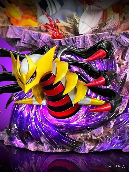 Pokemon Legendary Gods Battle PVC Statue – Arceus, Dialga, Palkia & Giratina Collector Figure