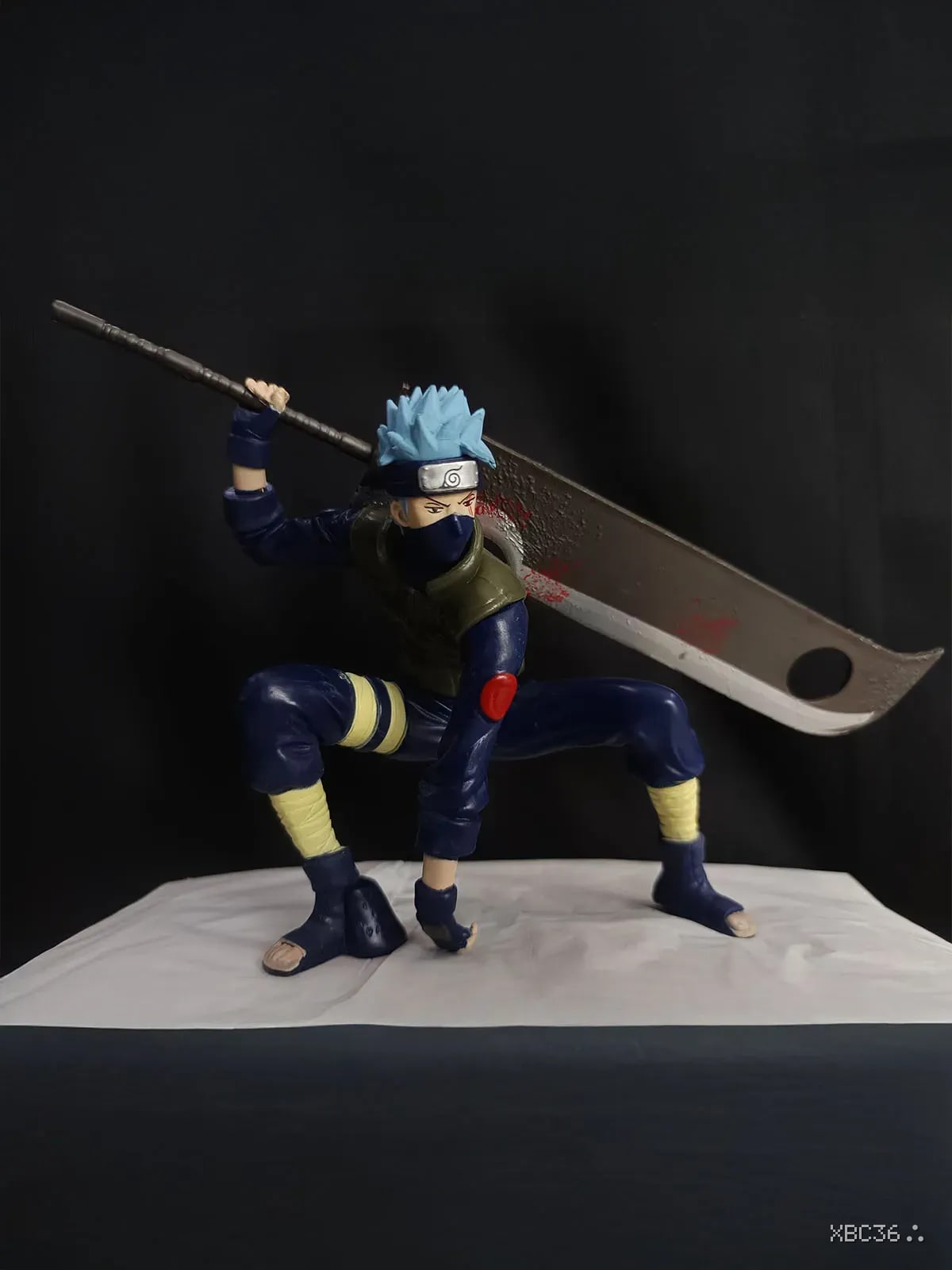 Kakashi Hatake with Executioner Blade Figure – Naruto Crossover Edition