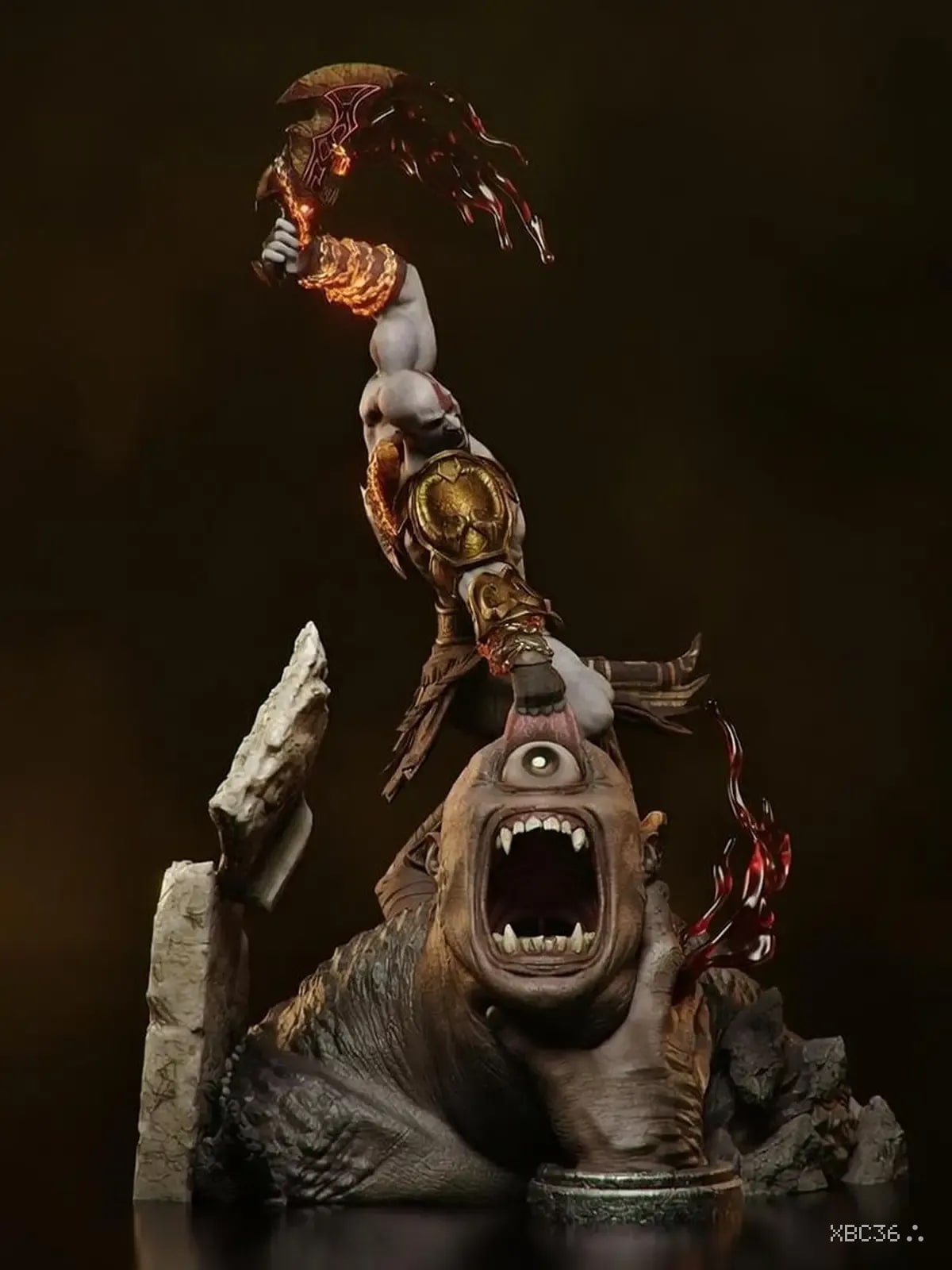 Kratos Resin Statue 1/6 Scale