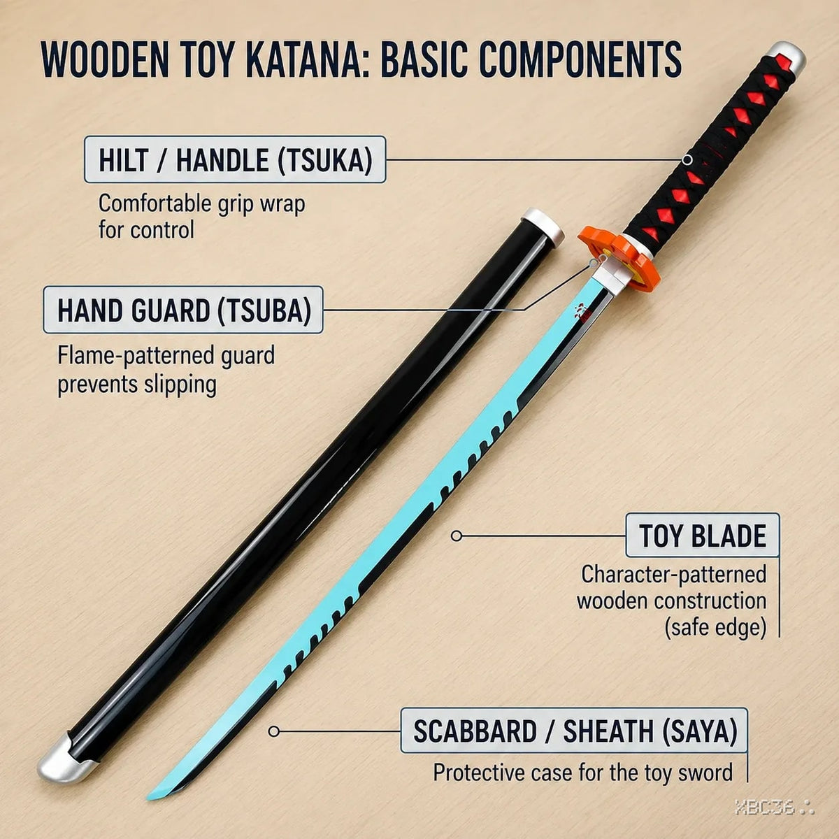 Tanjiro Kamado Katana – Demon Slayer
