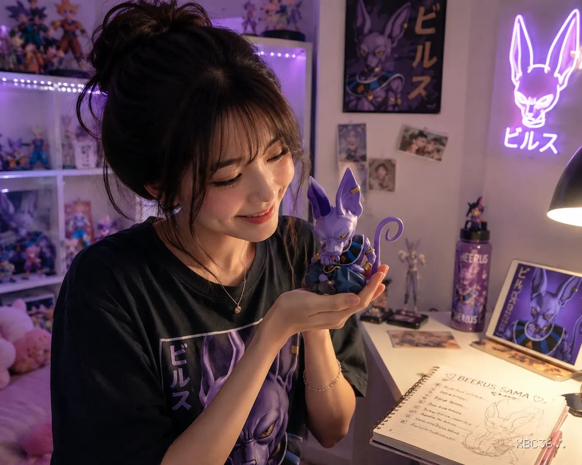 Lord Beerus “Bored God of Destruction” Figure