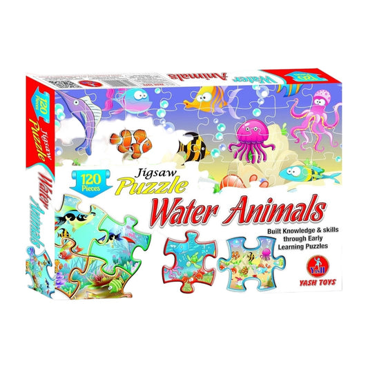 120_Pcs Jigsaw Puzzle Water Animals Set AllQwik