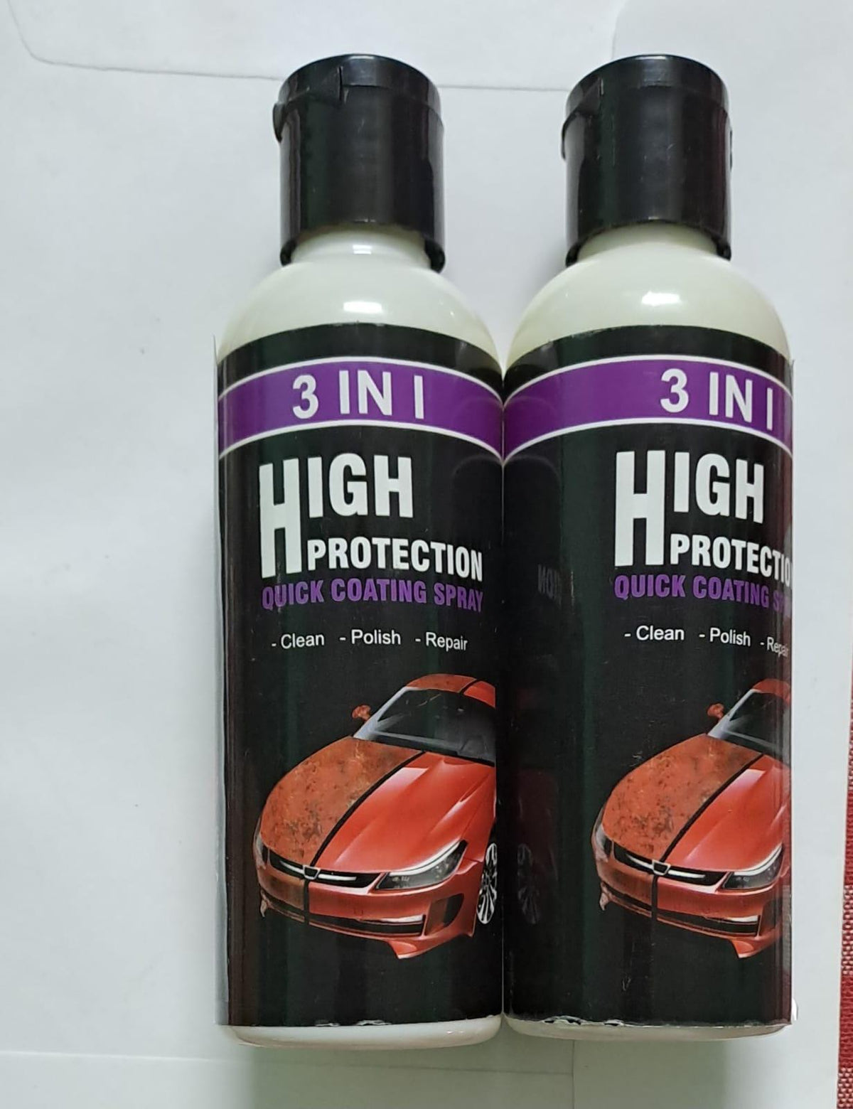 Hydrophobic Polish Nano Coating Agent Car Scratch Spray Cars Polishing for Motorcycles · Pack of 2