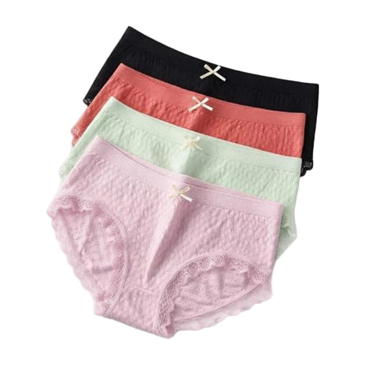 2020 Women's Cotton High Waist Full Coverage Briefs · Pack o AllQwik