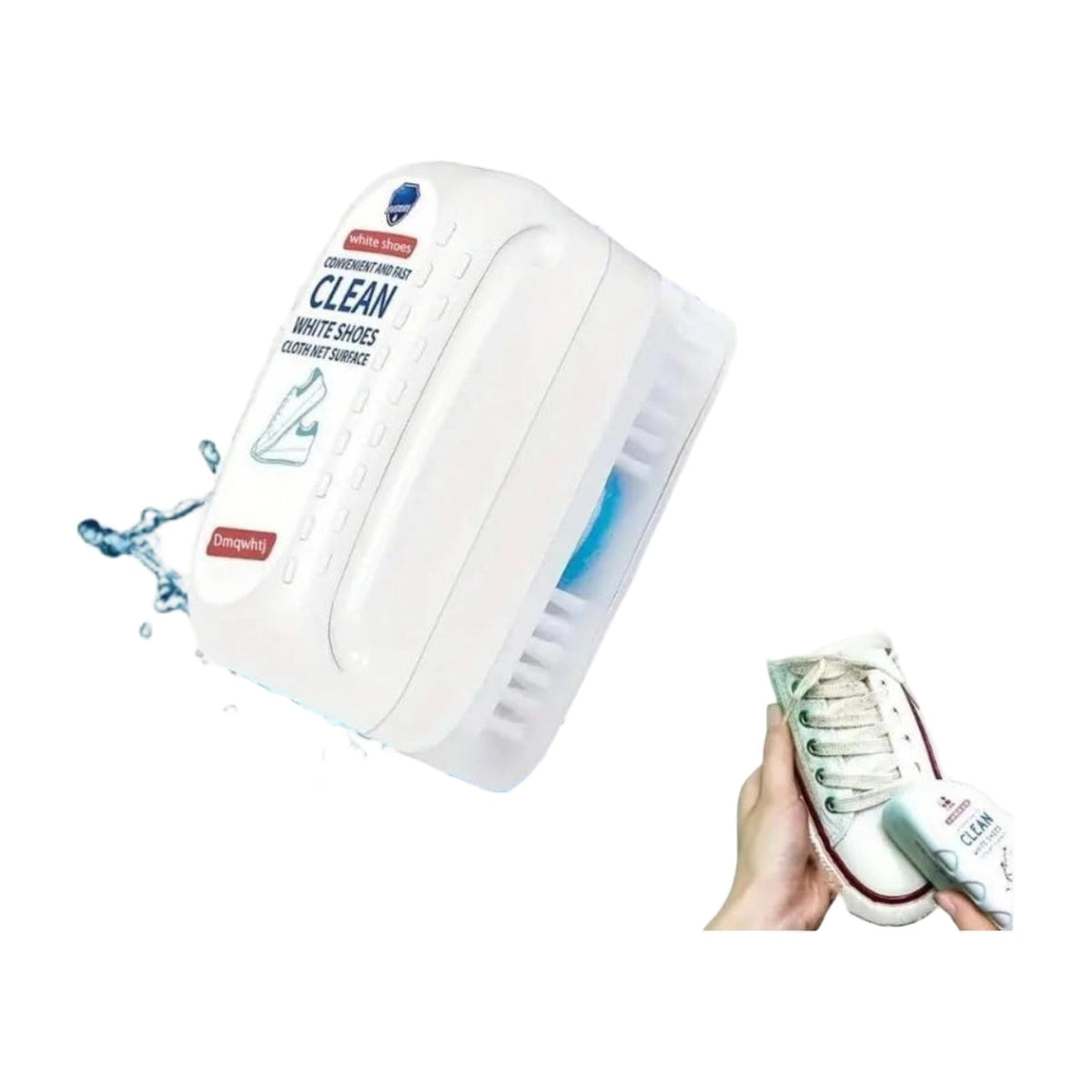 2 In 1 Shoe Cleaning Brushs · Pack of 2 — White AllQwik