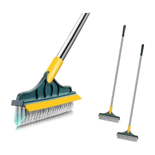 2 in1 Floor Scrub Cleaning Brush Wiper · Pack of 2 AllQwik