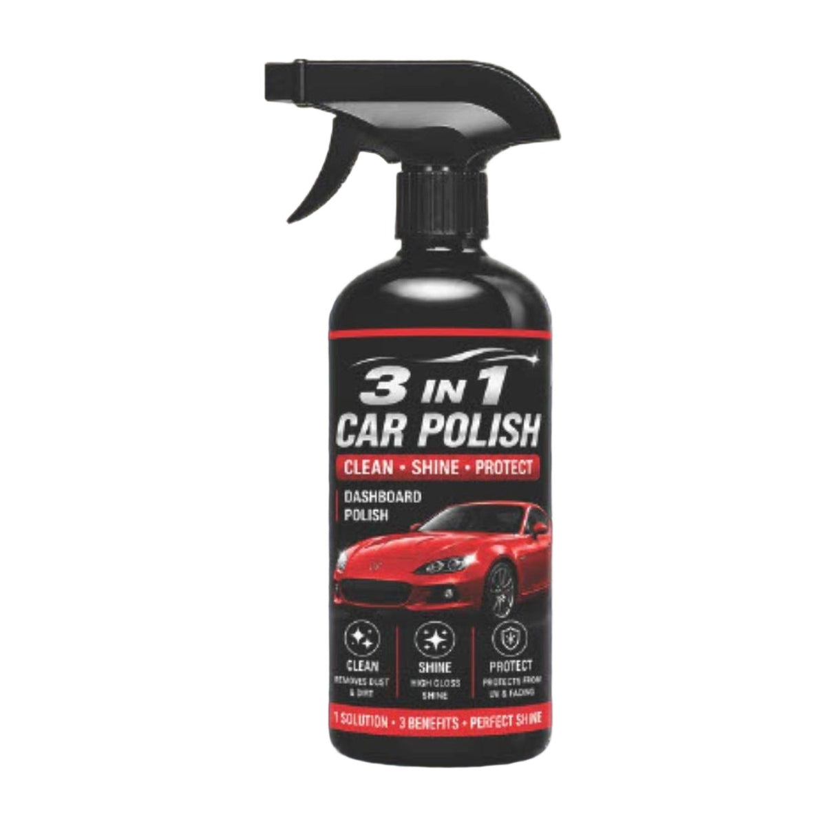 3-In-1 Car And Bike Polish Spray Bottles 100 mls · Pack of 1 AllQwik