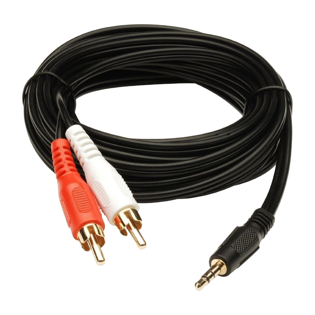 3.5Mm Stereo Audio Male To 2Rca Male Ep To — Black · P158 AllQwik
