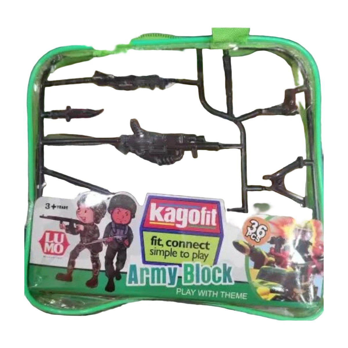 36_Pcs Set Army Blocks AllQwik