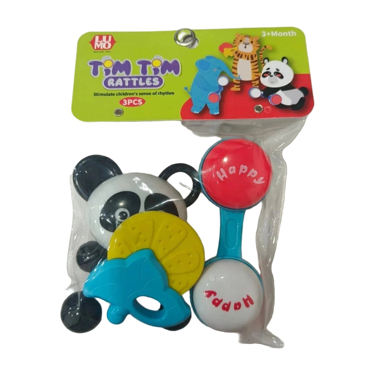 3 Pcs Set Tim Rattle AllQwik