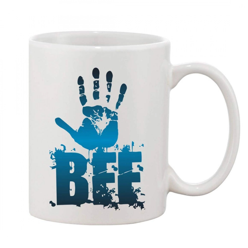 Printed Ceramic Coffee Mug - 1 Pieces · -BFF