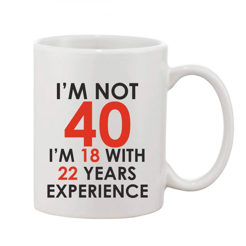 Printed Ceramic Coffee Mug - 1 Pieces · ot40