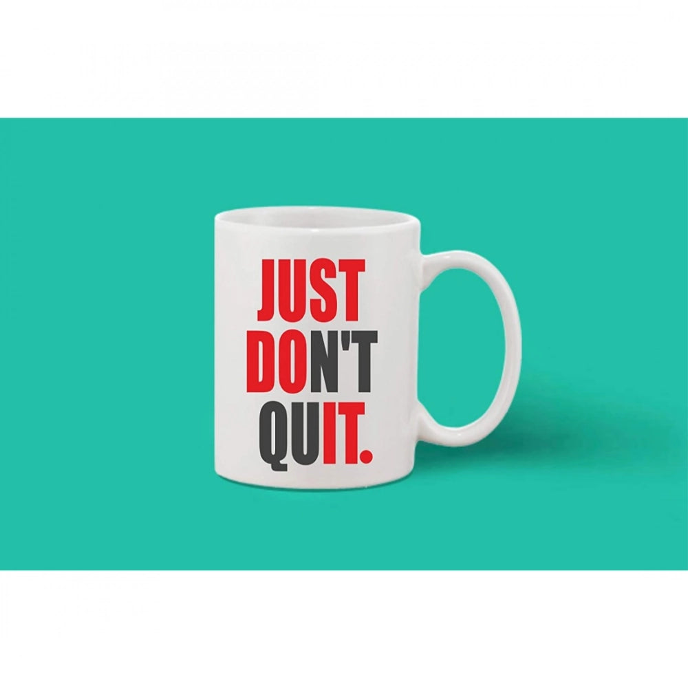 Printed Ceramic Coffee Mug - 1 Pieces · Quit
