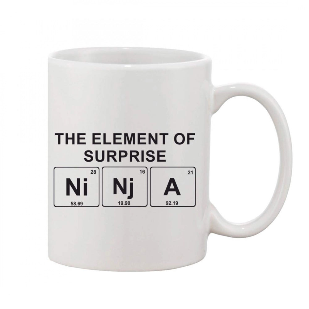 Printed Ceramic Coffee Mug - 1 Pieces · inja