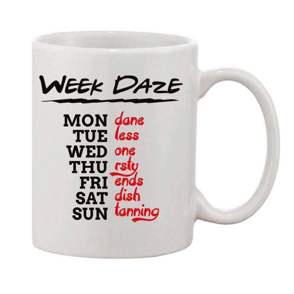 Printed Ceramic Coffee Mug - 1 Pieces · Daze