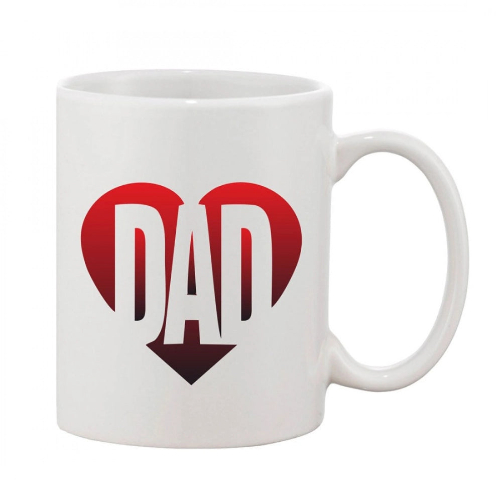 Printed Ceramic Coffee Mug - 1 Pieces · -DAD