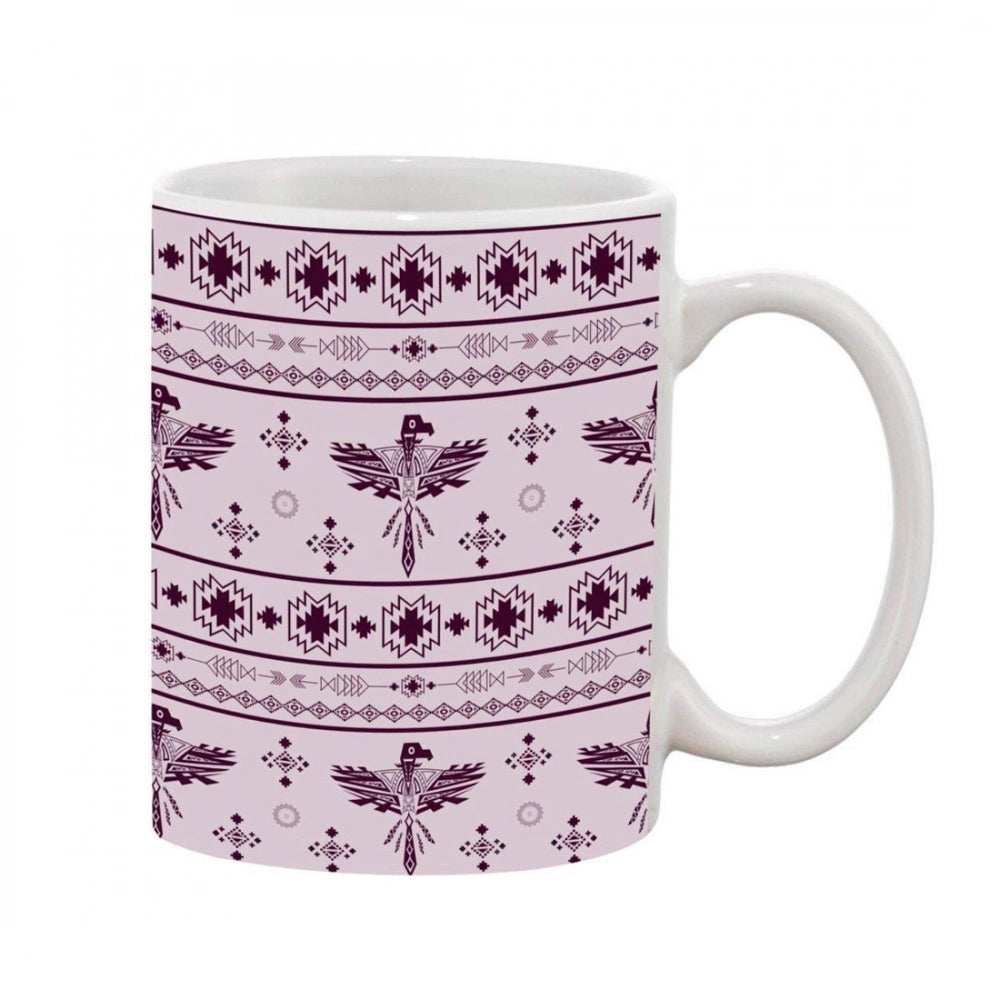 Printed Ceramic Coffee Mug - 1 Pieces · tern