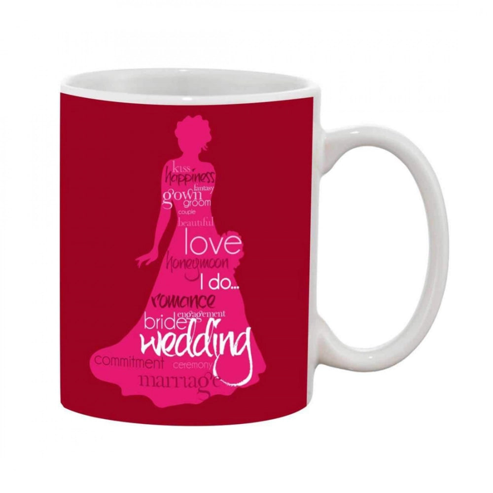 Printed Ceramic Coffee Mug - 1 Pieces · Text