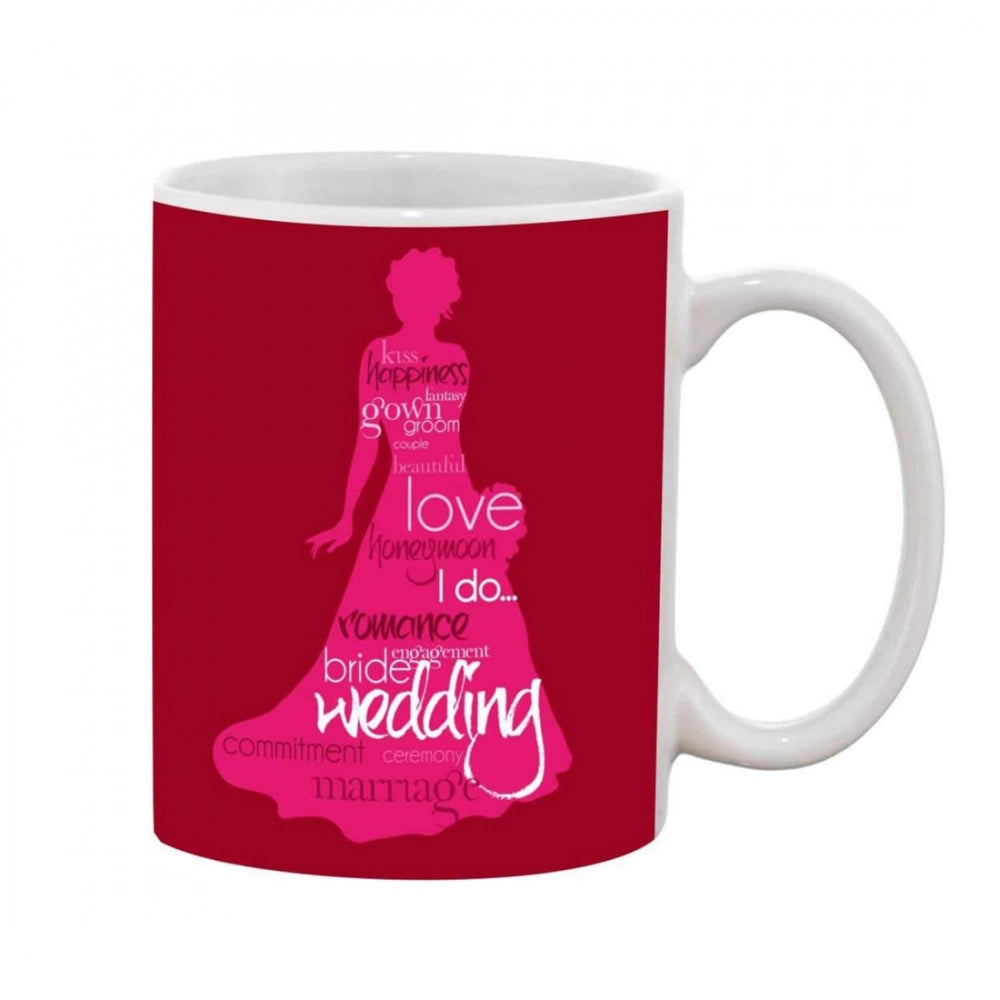 Printed Ceramic Coffee Mug - 1 Pieces · Text