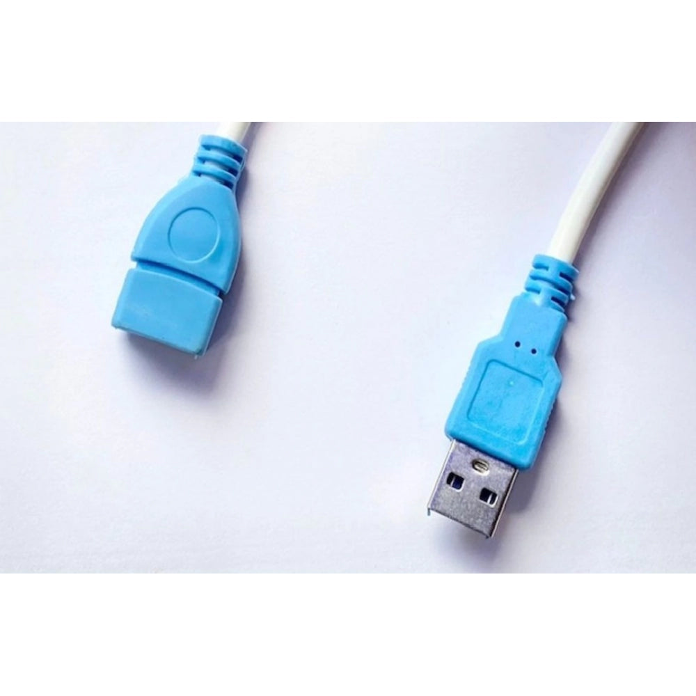 USB Male To Female Extension Cable 3 Yards Supports — White