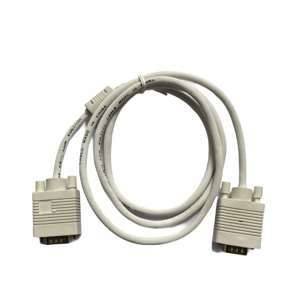 Vga Cable Male To Male 1.5 Yards Supports PC — White