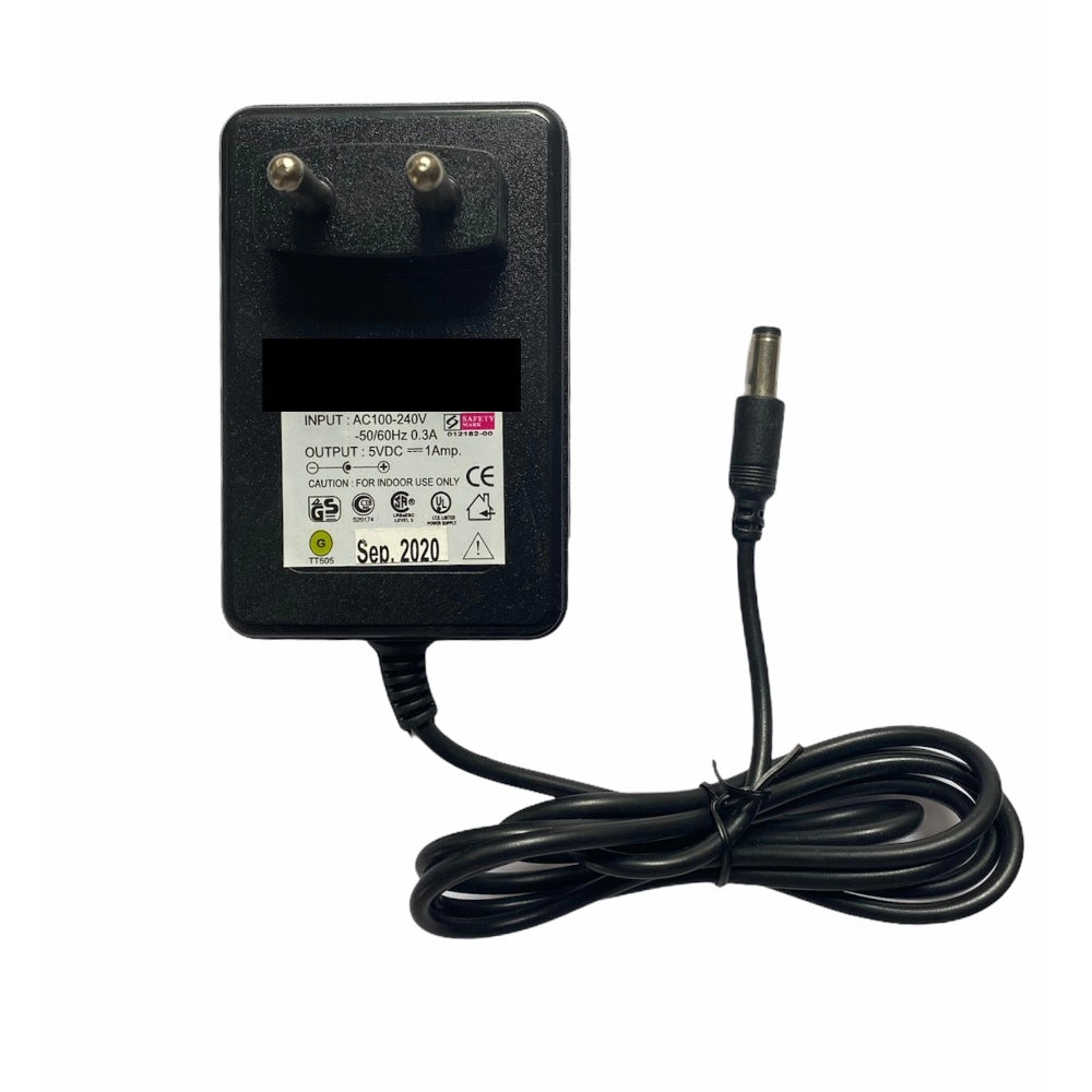 5V 1A Power Adapter — Black · P171