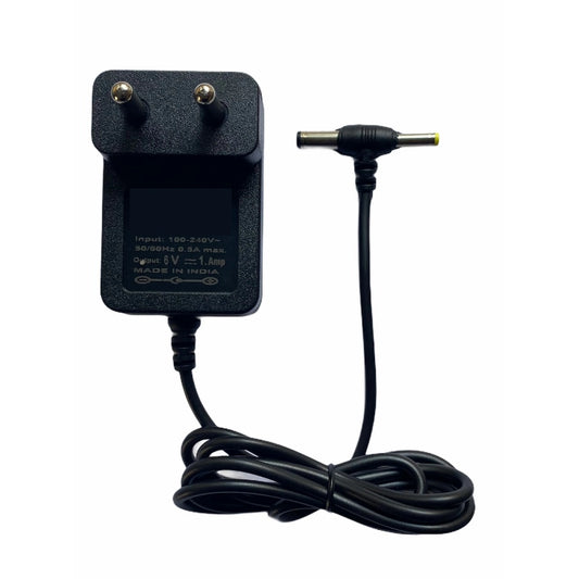 6V 1A Power Adapter — Black · P178