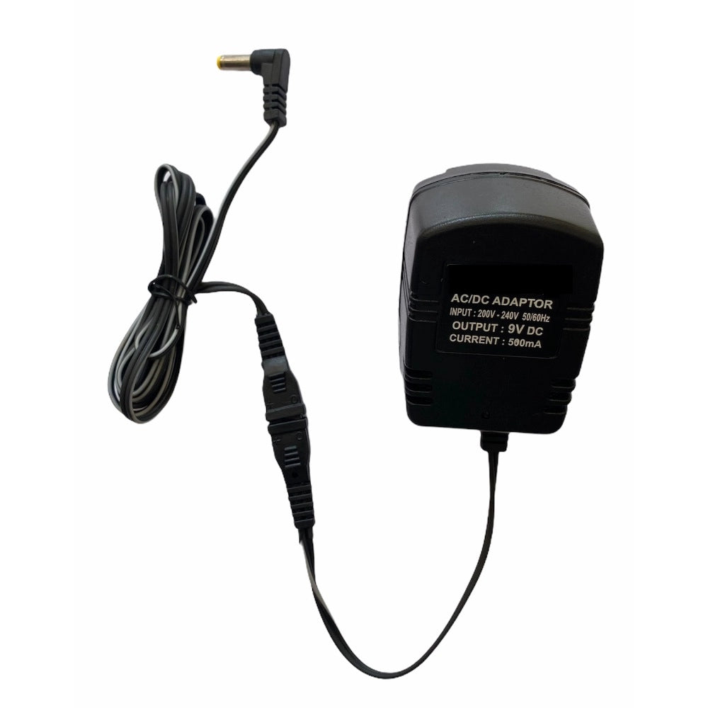 9V 500Ma Power Adapter — Black