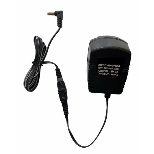 9V 500Ma Power Adapter — Black