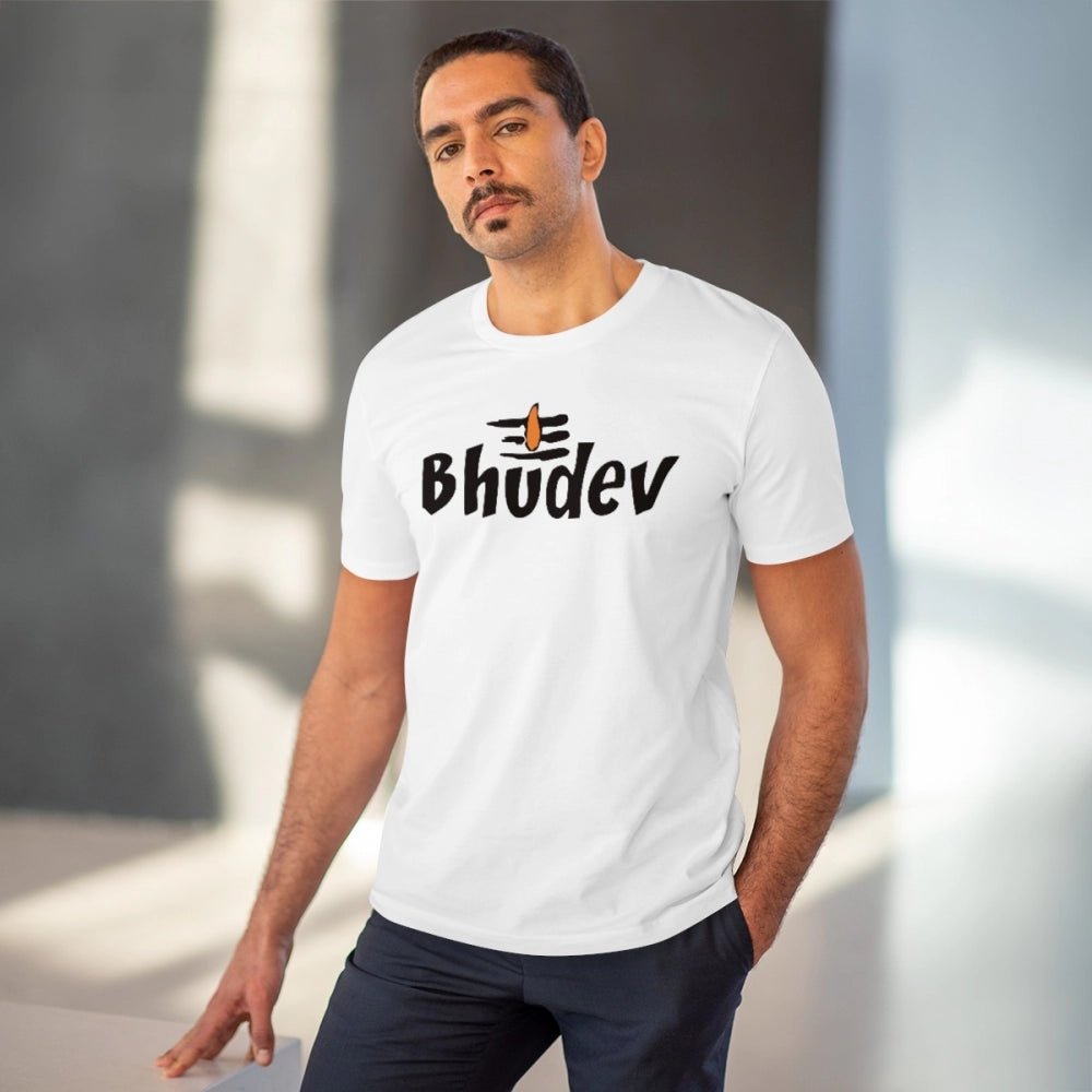 Men's PC Cotton Bhudev Printed T-Shirt