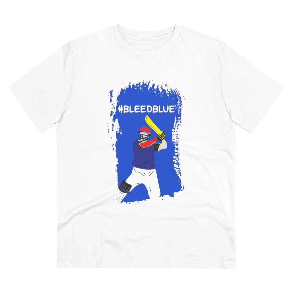 Men's PC Cotton Cricket Design Printed T-Shirt · 96_L