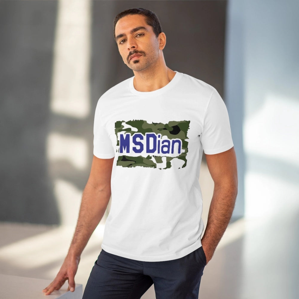 Men's PC Cotton Cricket Design Printed T-Shirt · 05_L