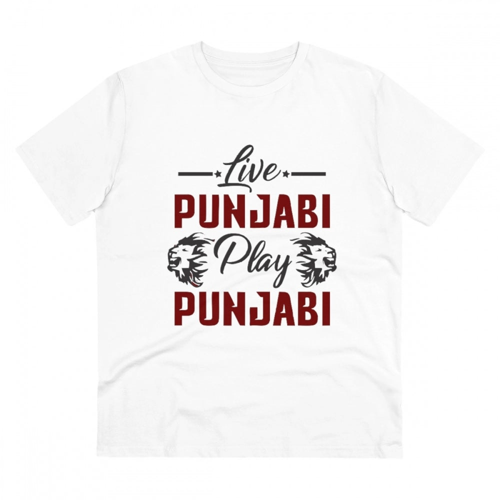 Men's PC Cotton Cricket Design Printed T-Shirt · 03_L