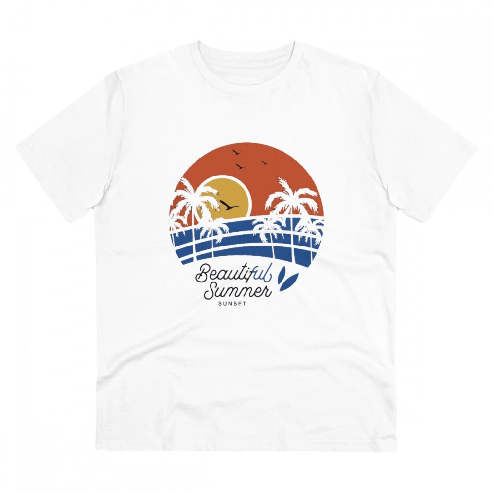 Men's PC Cotton Beautiful Summer Printed T-Shirt