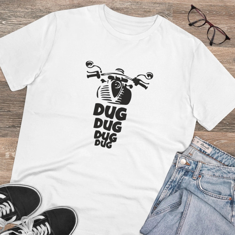 Men's PC Cotton Bike Ride Design Printed T-Shirt · 71_L