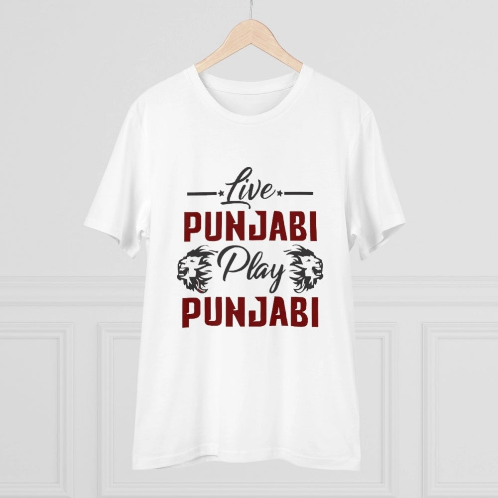 Men's PC Cotton Cricket Design Printed T-Shirt · 03_L