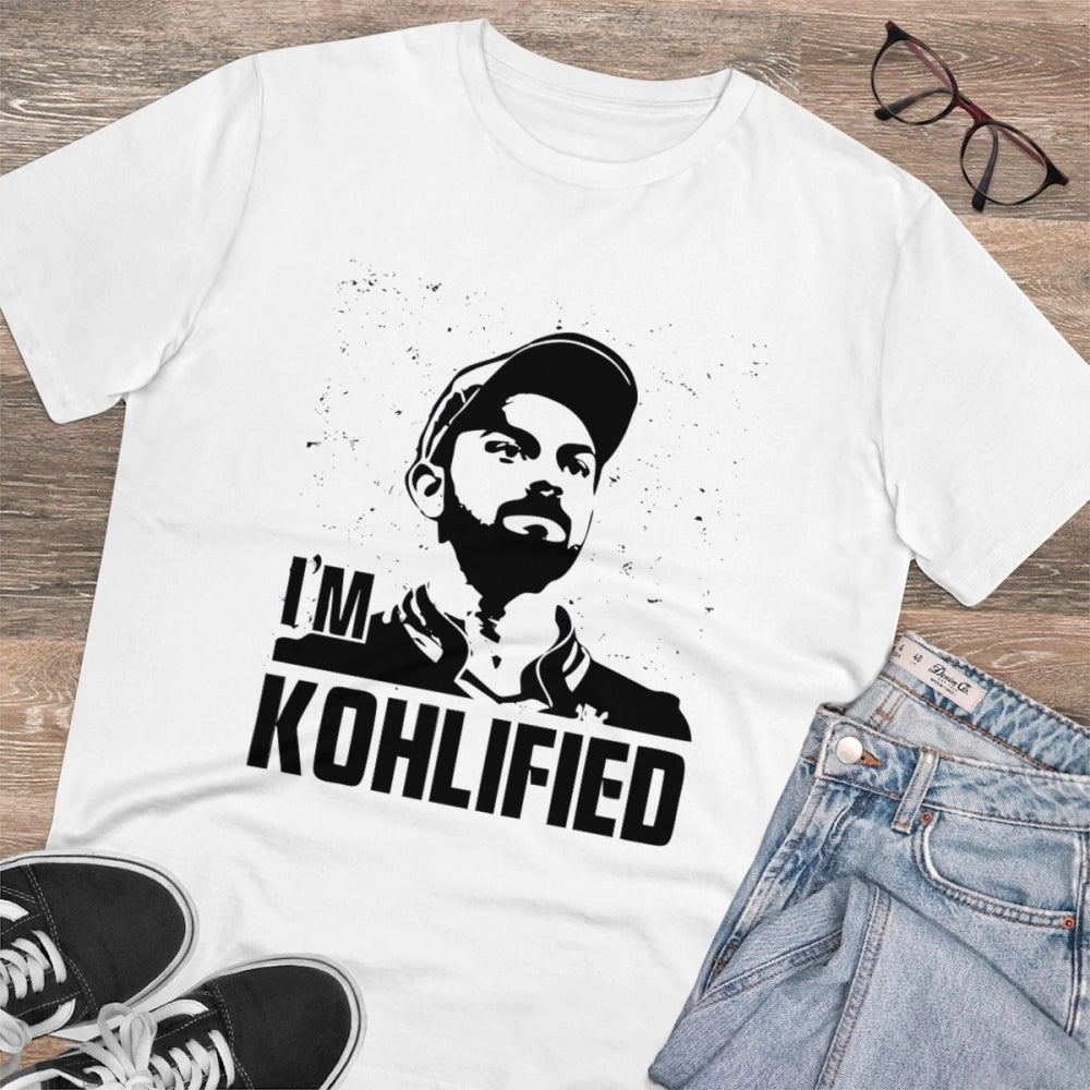 Men's PC Cotton Cricket Design Printed T-Shirt · 02_L