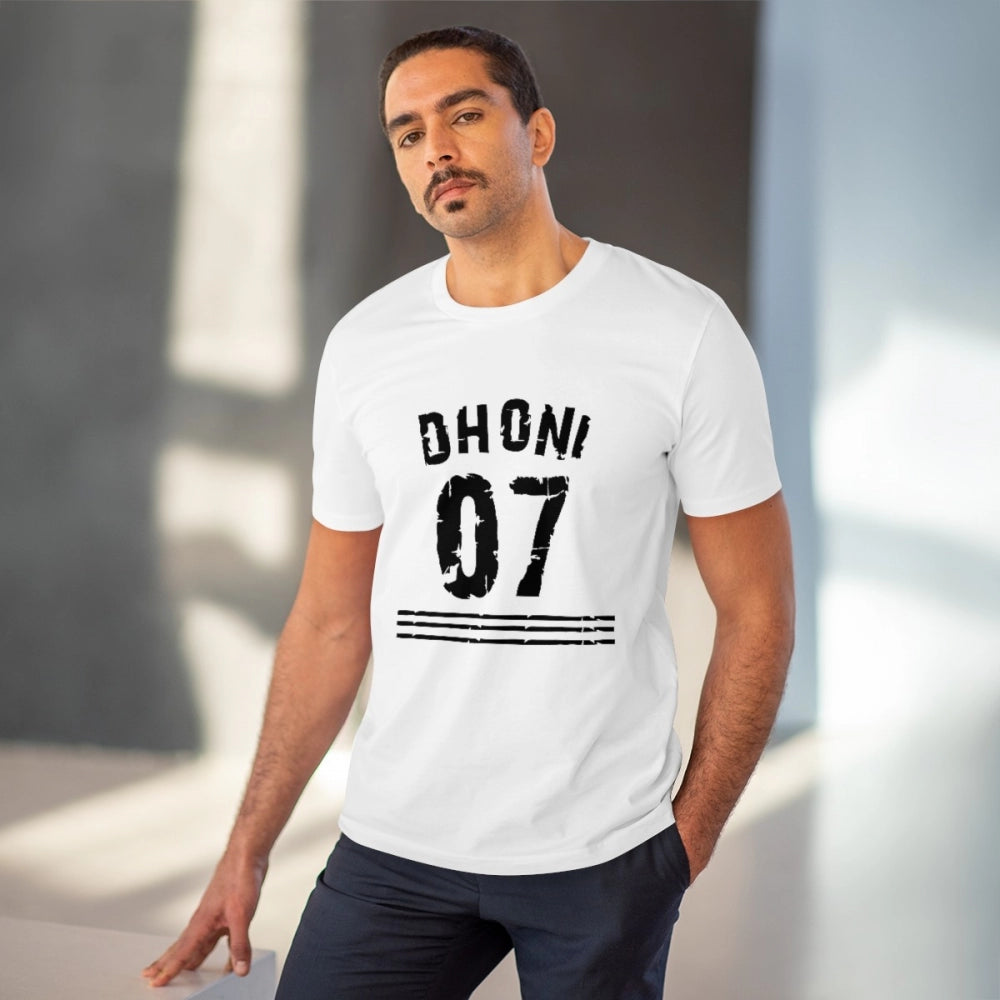 Men's PC Cotton Cricket Design Printed T-Shirt · 13_L