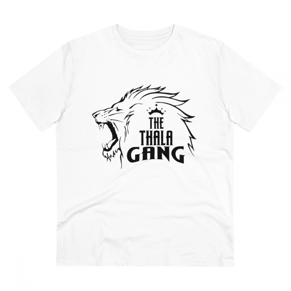 Men's PC Cotton Cricket Design Printed T-Shirt · 11_L